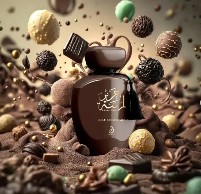 عطر لمسة حرير دبي شوكولاتة من عربيات  للجنسين او دي برفان ، 100 مل