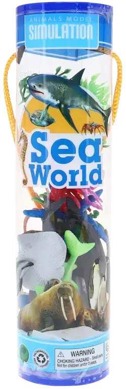 مجموعة مجسمات حيوانات بحرية ، 12