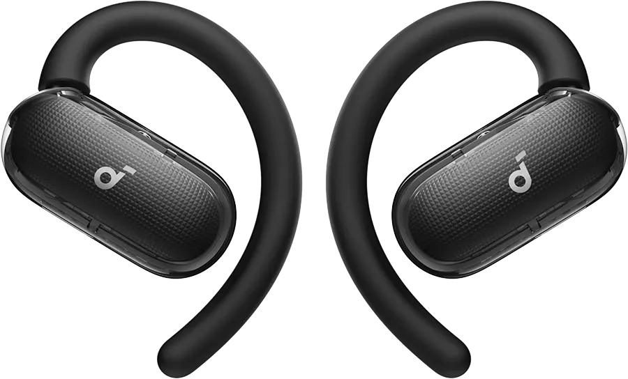 سماعة اذن  أنكر ساوندكور V40I ، بلوتوث 5.4 ، مقاومة للماء ، أسود ،  A3878H11  + حامل كابل مغناطيسي هدية