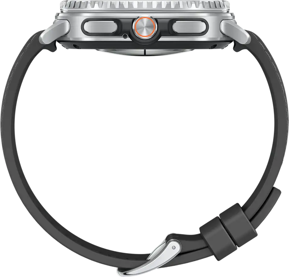 ساعة سمارت سامسونج جالاكسي 8 كلاسيك ، شاشة Super AMOLED مقاس 46 مم ، بلوتوث - واي فاي ، مقاومة للماء ، أسود