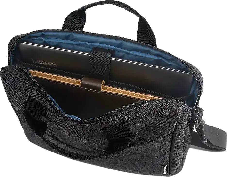 شنطة كتف لاب توب لينوفو كاجوال توب لودر ، مقاس 15.6 بوصة ، مقاومة للماء ، اسود، T210