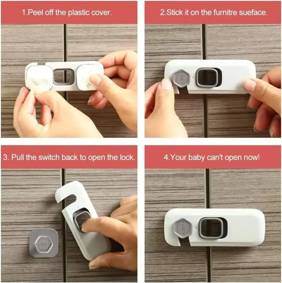 قفل امان لاصق ، 0014-6