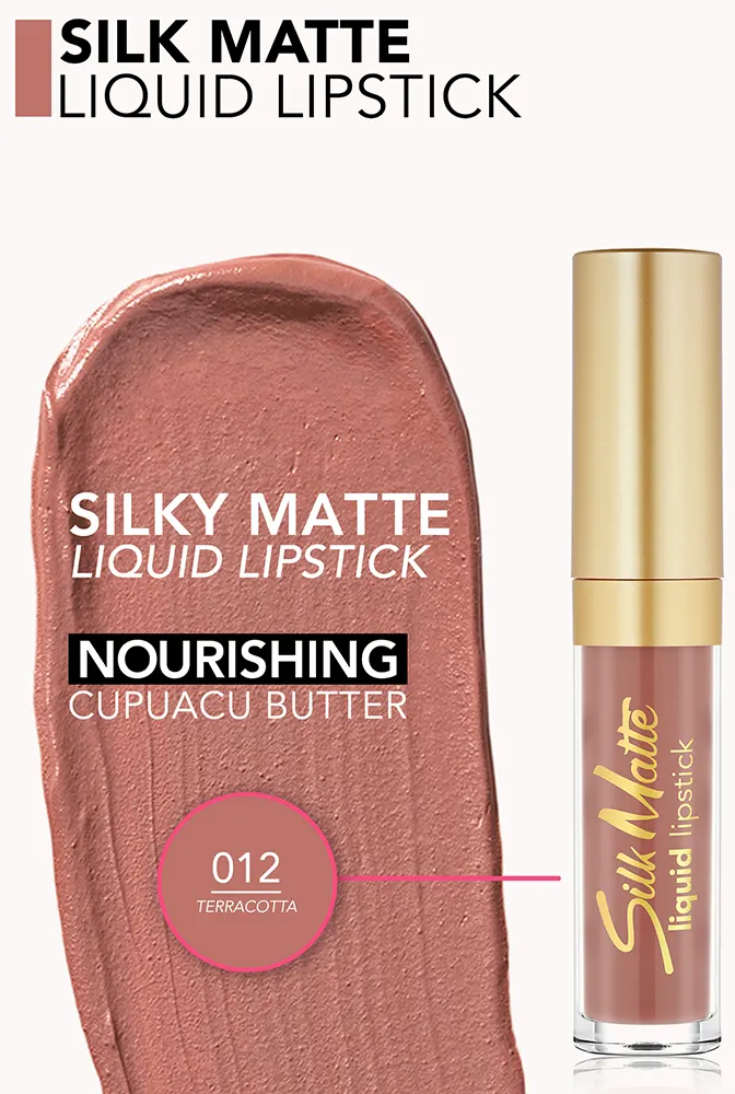 احمر شفاه فلورمار سيلك مات سائل، 12 تيراكوتا