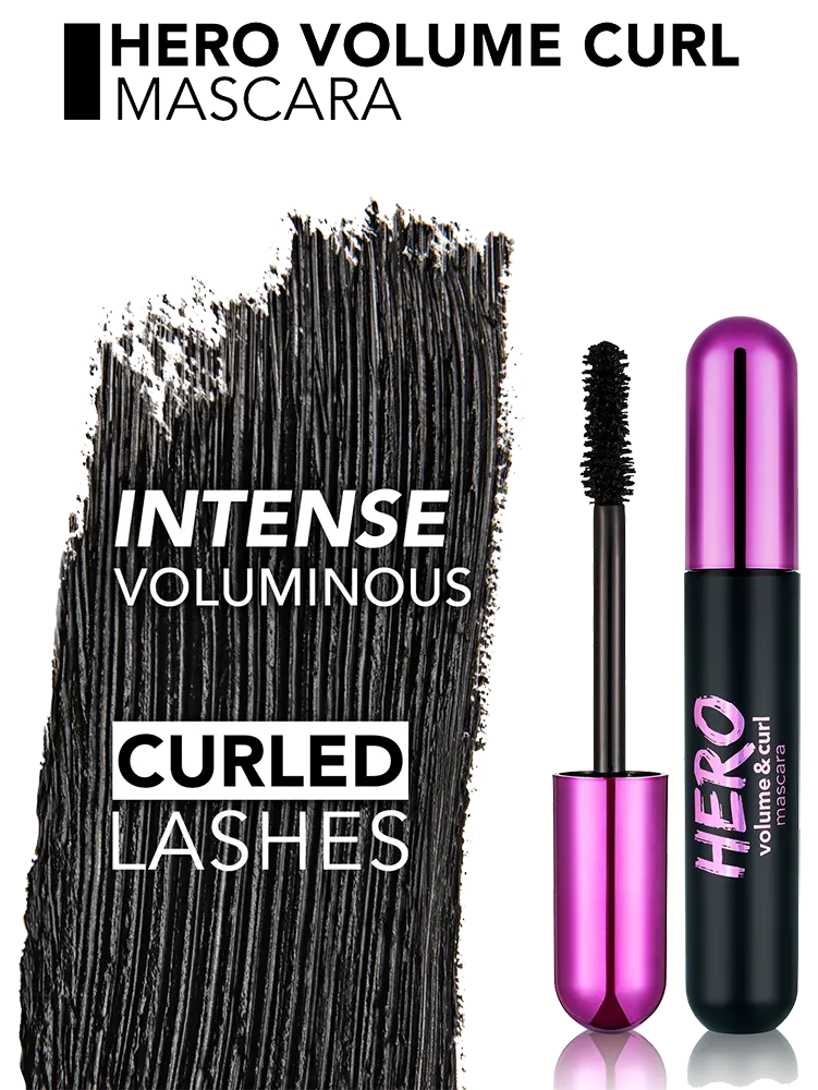 ماسكارا هيرو فوليوم اند كيرل من فلومار، 000 اسود