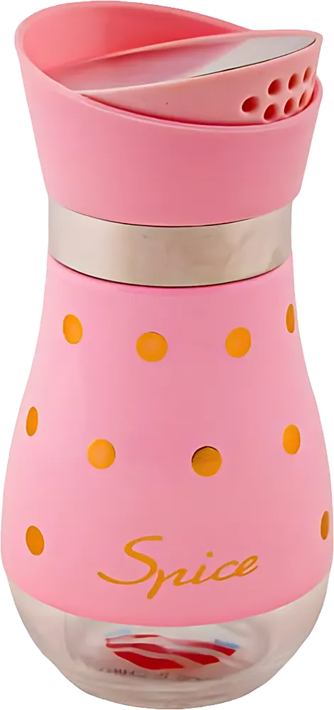 طقم توابل منقط، 2 دور، 12 قطعة، وردي ، 32061