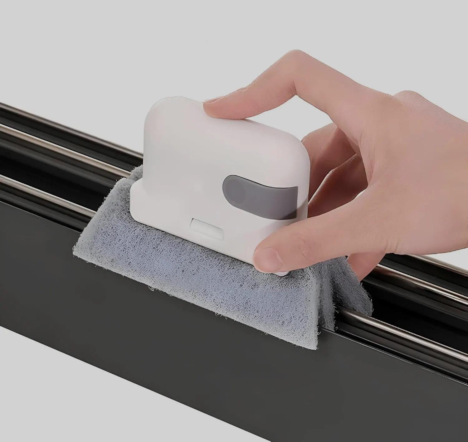 فرشاة تنظيف للمساحات الضيقة ، ابيض ، 0049-17