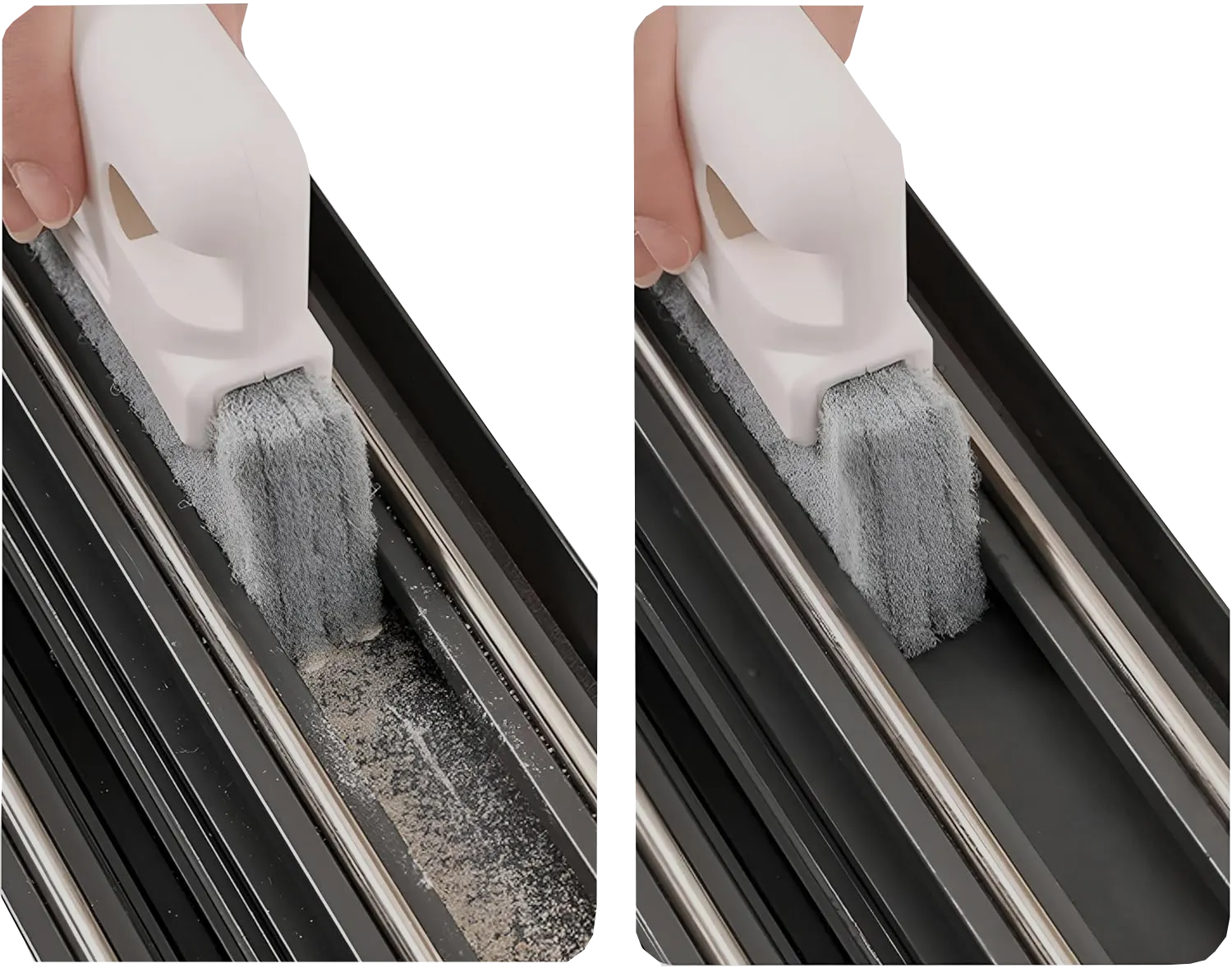 فرشاة تنظيف للمساحات الضيقة ، ابيض ، 0049-17