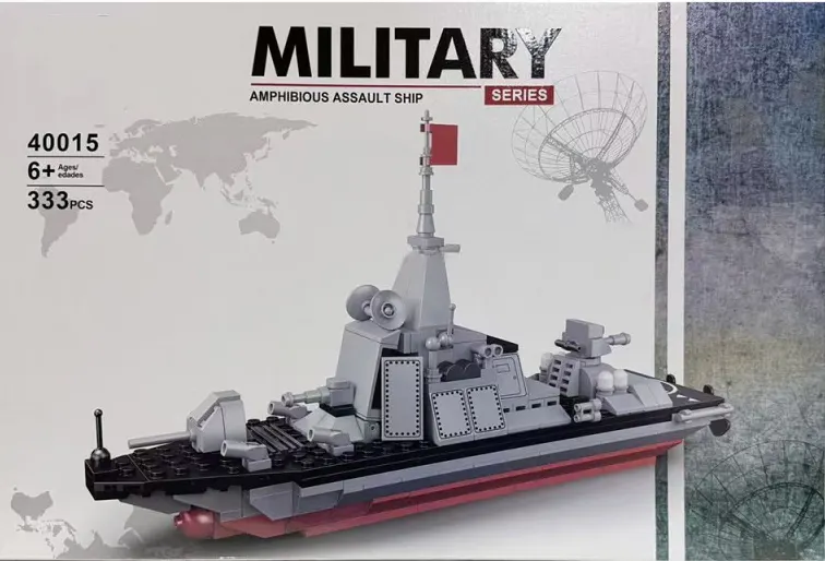 مكعبات ليجو لبناء مركبة حربية ، 333 قطعة ، 40015