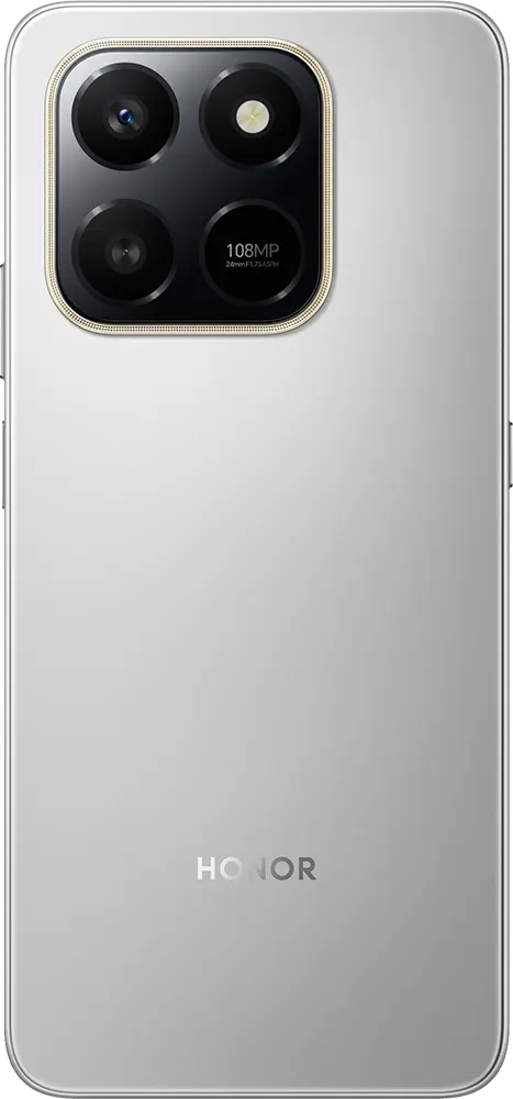 موبايل هونر X7D، ثنائي الشريحة، ذاكرة داخلية 256 جيجابايت، رامات 8 جيجابايت، شبكة الجيل الرابع إل تي إي، فضي