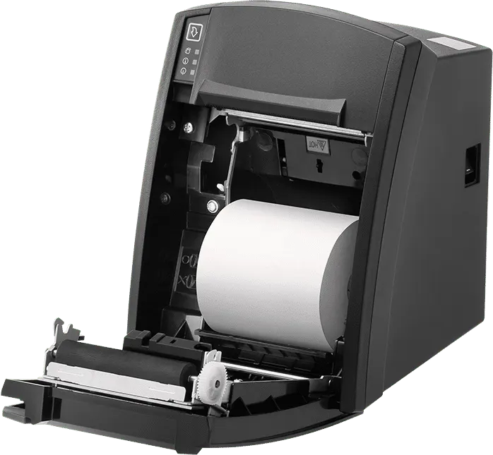 طابعة فواتير حرارية بيكسولون، أحادية اللون، دقة طباعة 180 dpi، سرعة طباعة 250 مم-ث ، منافذ usb - parallel - ethernet، أسود، SRP-330IIISK-STD