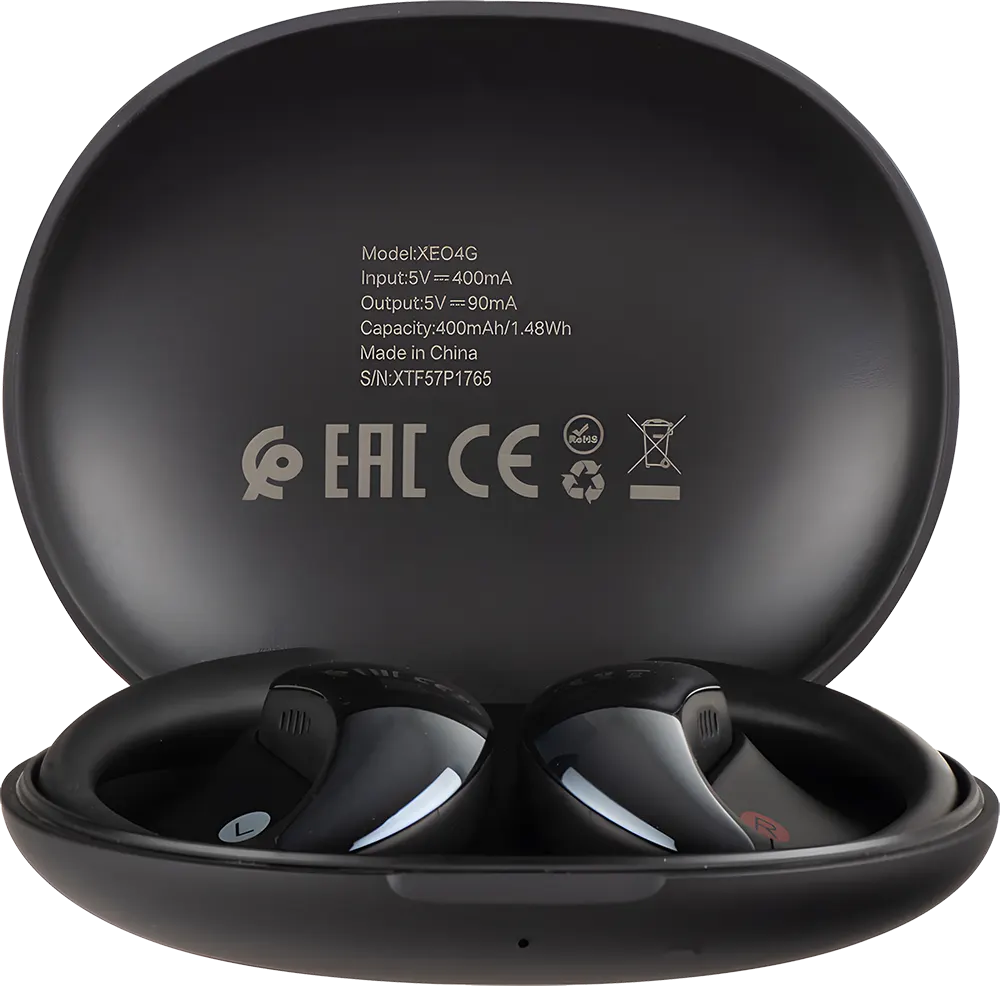 سماعات أذن لاسلكية انفنيكس ترو وايرليسZloop 4، بلوتوث V6.0، مقاومة للماء، لون أسود