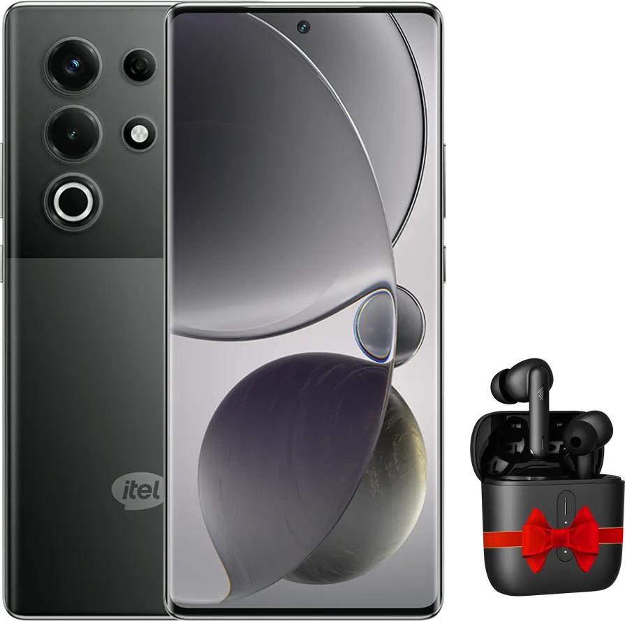 موبايل أي تيل S25 ألترا ثنائي الشريحة ، ذاكرة 256 جيجابايت، رامات 8 جيجابايت، شبكة الجيل الرابع إل تي إي، أسود+ سماعة اي تيل بودز 11 هدية