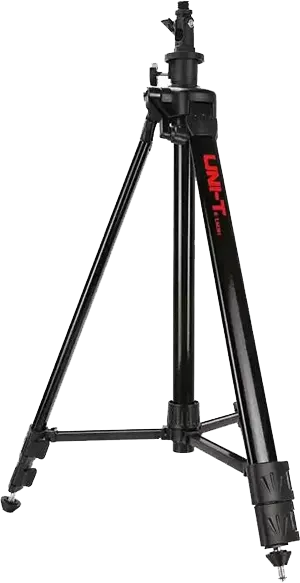 حامل ميزان ليزر يوني تي ، 8-5 بوصة ، ارتفاع 1.5 متر ، المونيوم ، اسود ، LM301