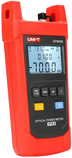 جهاز قياس الألياف البصرية يوني تي ، 4.5 فولت ، 1700 نم ، دجيتال ،  UT692D