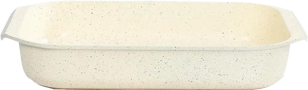 طقم حلل جرانيت جلوري بريميوم 15 قطعة، لون بيج