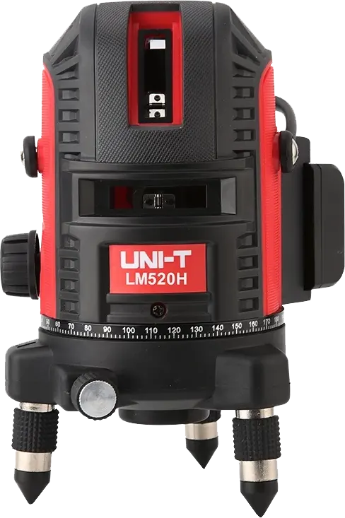 ميزان ليزر اخضر يوني تي ، 2 خط ، 360درجه ، 25 متر ، LM520H