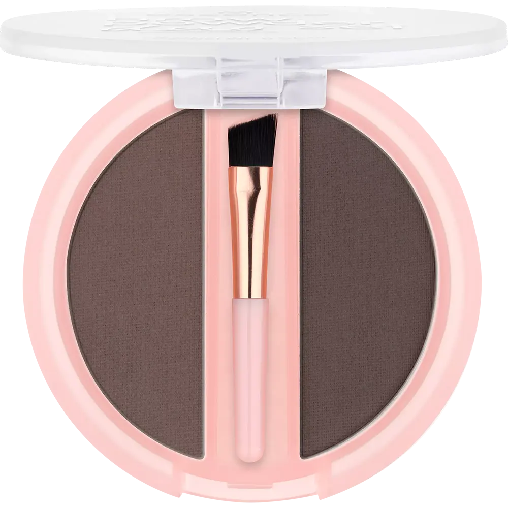 مجموعة بودرة الحواجب الثنائيه من ايسينس، 03 دارك