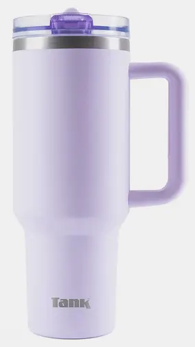 زجاجة تانك كوينشر، ستانلس ستيل ، خالية من مادة BPA ، معزولة حراريًا ، مانع للتسريب ، فلورا ، 1200 مللي