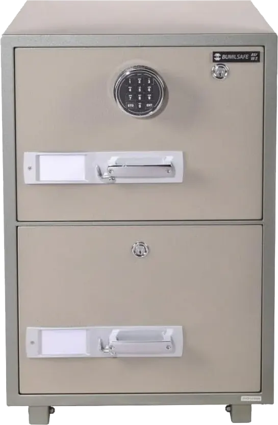 خزنة بوميل سيف كوري، 2 درج، ديجيتال، 82×53×68 سم، DSF680