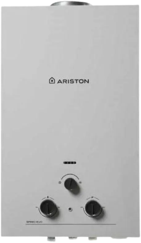 سخان مياه غاز اريستون، 10 لتر، غاز طبيعي، ادابتور، كود 4045016، SPEED EVO 10 NG ADPT