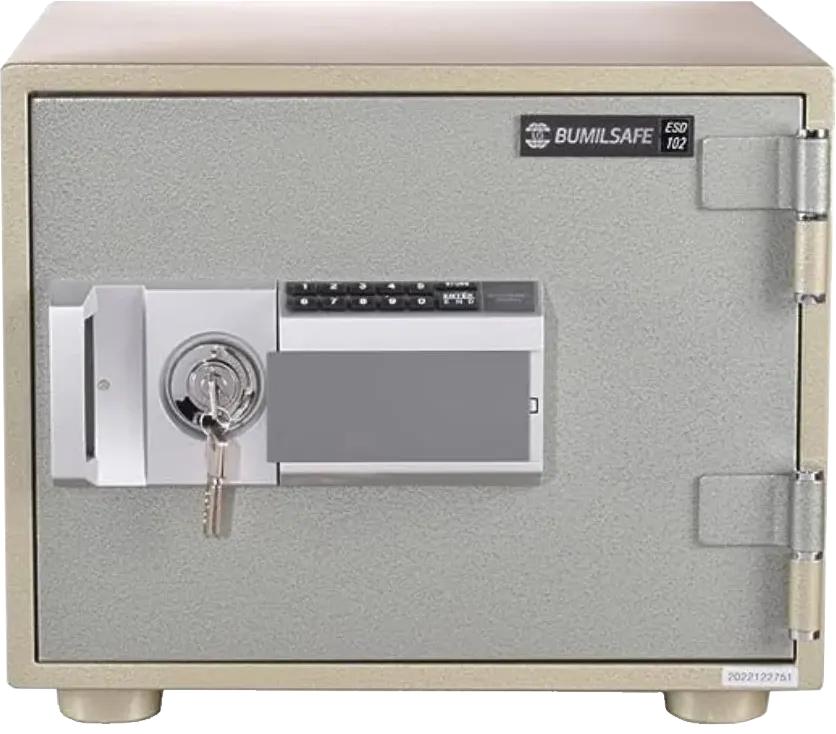 خزنة نقود بوميل سيف كوري ، لوحة مفاتيح رقمية، ضد الرصاص و الحريق و الكسر،33×43×40 سم، ESD 102