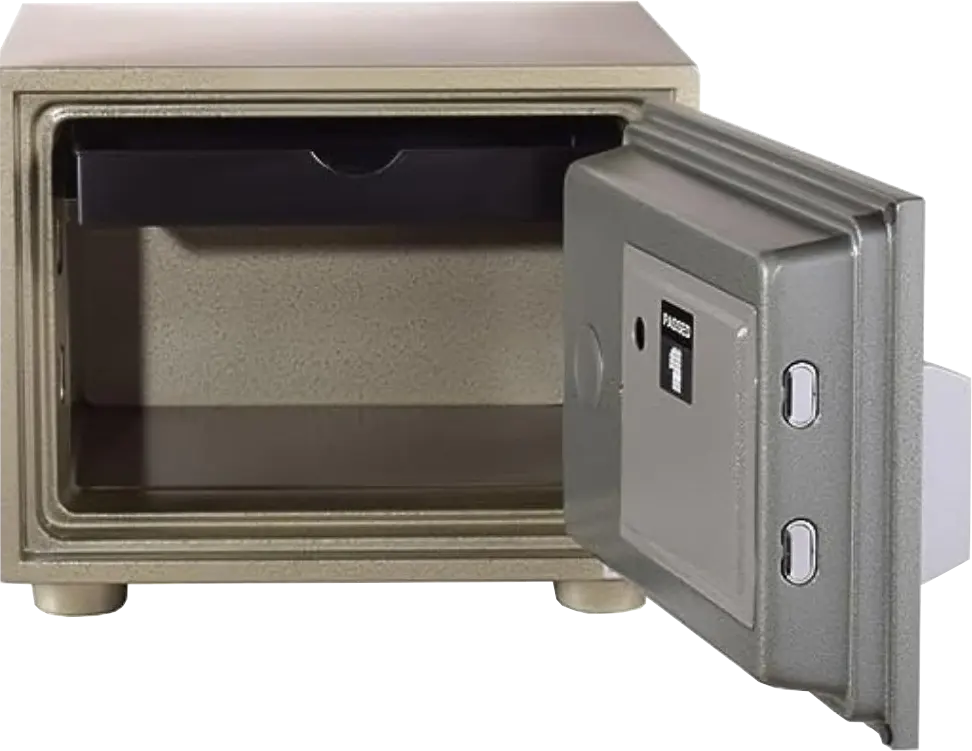 خزنة نقود كوري من بوميل سيف، لوحة مفاتيح رقمية، 2 قفل، مقاومة للحرائق، 31×41×36 سم، ESD101