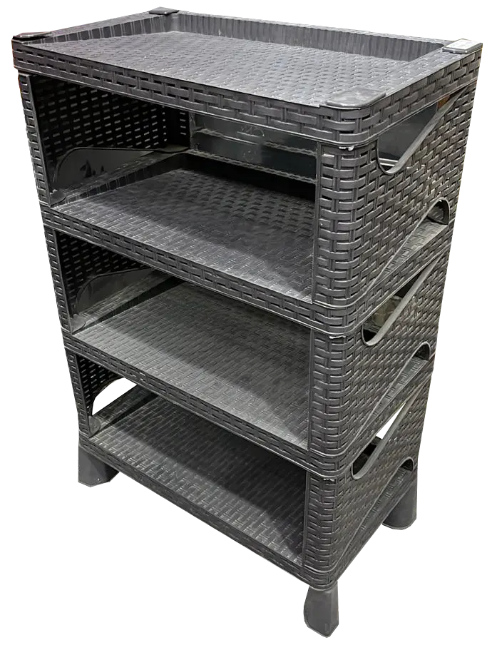 جزامة راتان من الوطنية ، اسود ، 4  دور