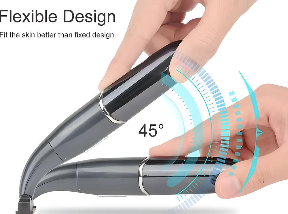 ماكينة حلاقة كيمي للوجه والجسم، قابلة للشحن، مقاومة للماء، لون أسود، موديل KM-1903