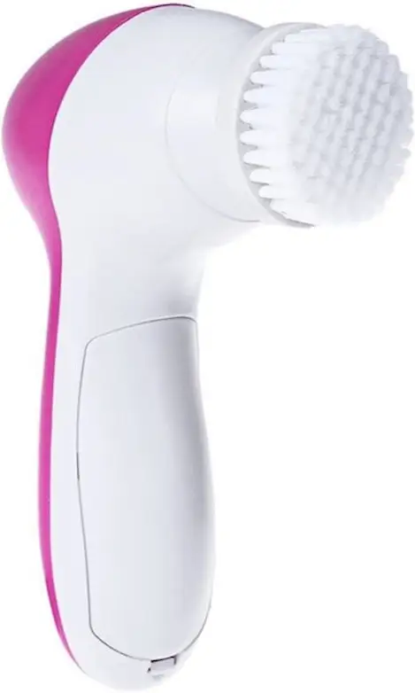 ماكينة إزالة شعر للنساء كيمي متعددة الاستخدامات 6 في 1، قابلة للشحن، مقاومة للماء، لون بينك، موديل KM-3066
