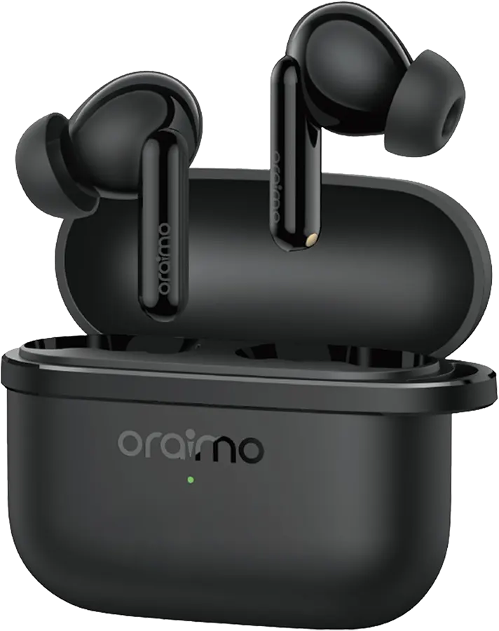 سماعات اذن لاسلكية أوريمو سبيس بادز لايت ، بلوتوث 5.4 ، مقاومة للماء ، اسود ، OTW-324