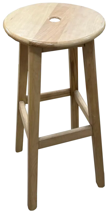 كرسي خشب بدون ظهر ، بيج ، 60 سم