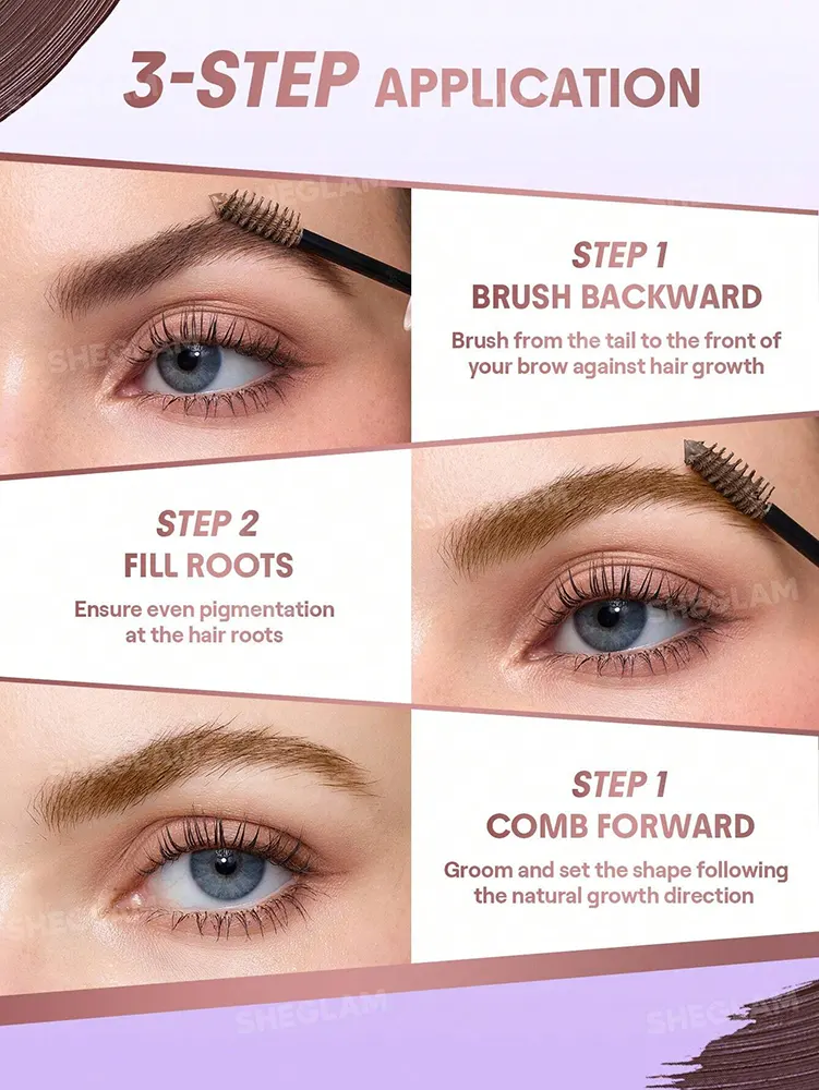 مصحح حواجب موس ايري تينتد فوليوميزينج من شيجلام، شوكولاتة