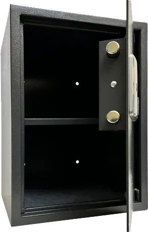 خزنة نقود الكترونية للفنادق إل جي، قفل ديجيتال مع مفتاح للطوارئ، إنذار تحذير، 50 × 35 × 31 سم، ألوان متعددة، ALC50