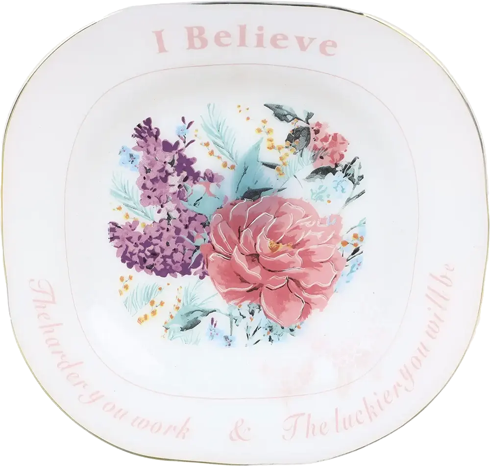 طقم عشاء اركوبال تايلاندي ، 58 قطعة، أبيض و بينك