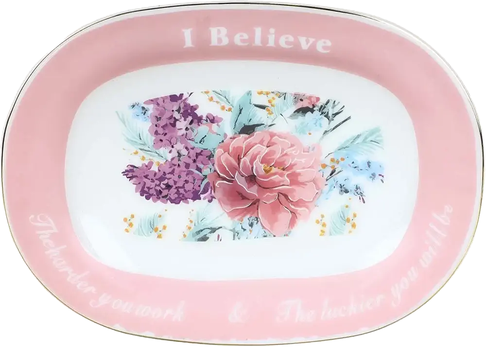 طقم عشاء اركوبال تايلاندي ، 58 قطعة، أبيض و بينك