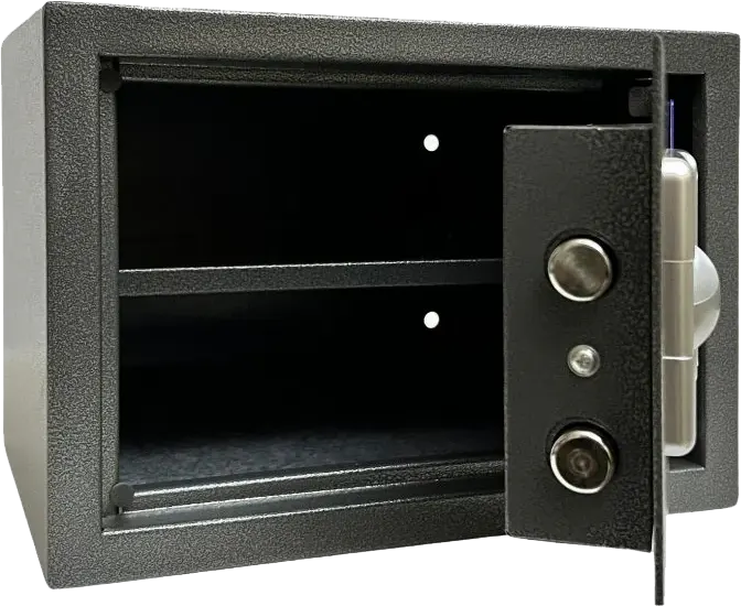 خزنة نقود إلكترونية للفنادق إل جي، قفل رقمي، مفتاح طوارئ، 25×35×25 سم، LGK 25