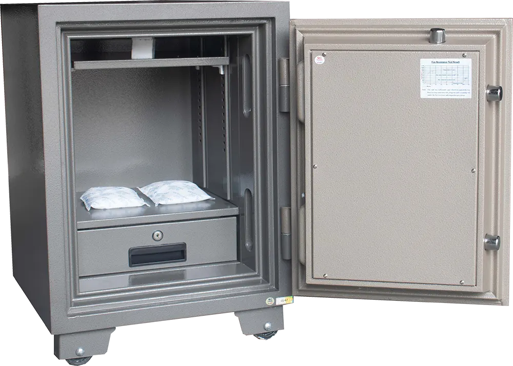 خزنة نقود إل جي فيتنامي، قفل ميكانيكي، فولاذ مقوى، مقاومة للحرائق، 67×48×48 سم، رمادي، LG 67K