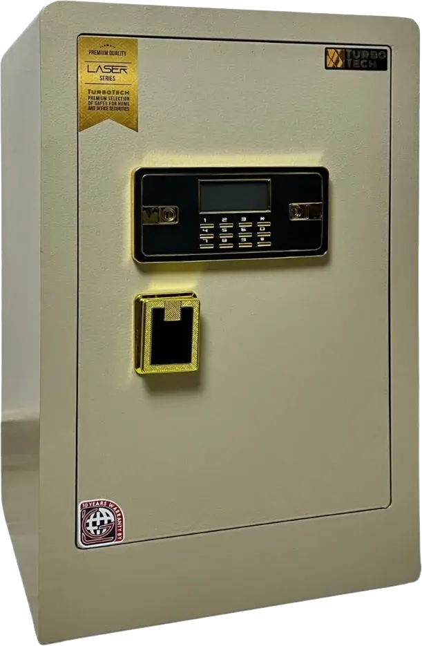 خزنة نقود تربو تيك من إل جي، قفل ديجيتال، هيكل فولاذي، باب مقاوم للحفر، 70×42×38 سم، LS 70