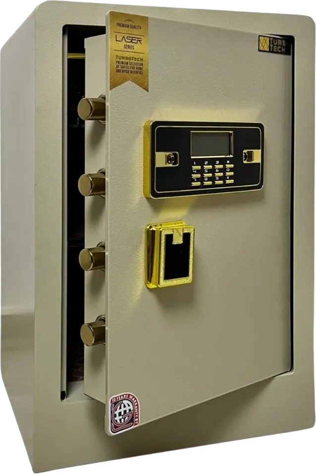 خزنة نقود تربو تيك من إل جي، قفل ديجيتال، هيكل فولاذي، باب مقاوم للحفر، 70×42×38 سم، LS 70