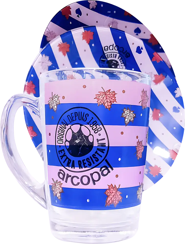 طقم اركوبيركس جراندل 42 قطعة، لون أزرق*بينك، موديل 7569