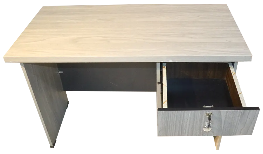 مكتب خشبي ، 120 سم ، واجهه 2 ماسورة ، متعدد الالوان