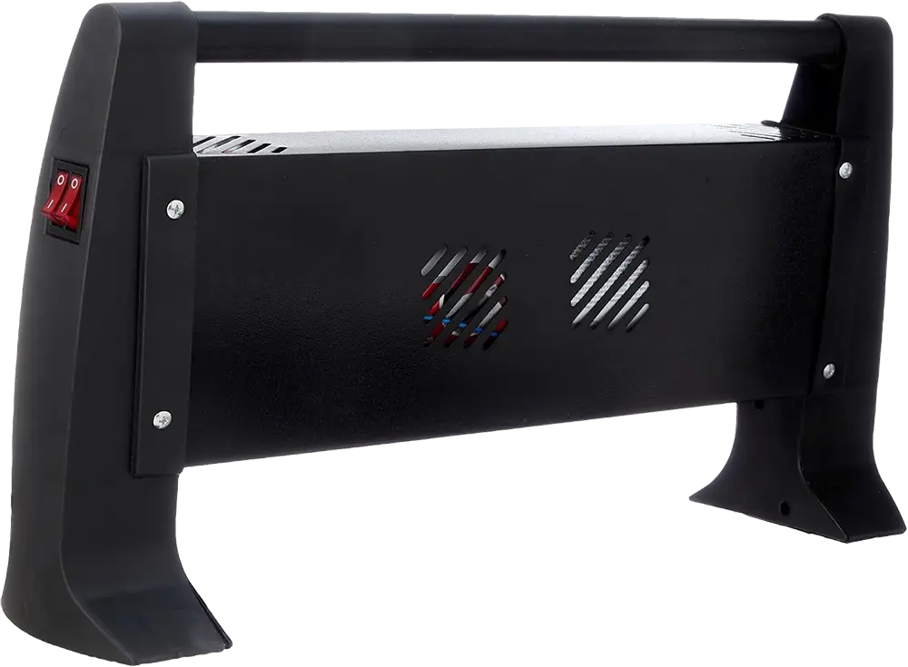 iHome Electric Halogen Heater, 1500 Watts, 3 Bulbs, Black, Model  KI-2820