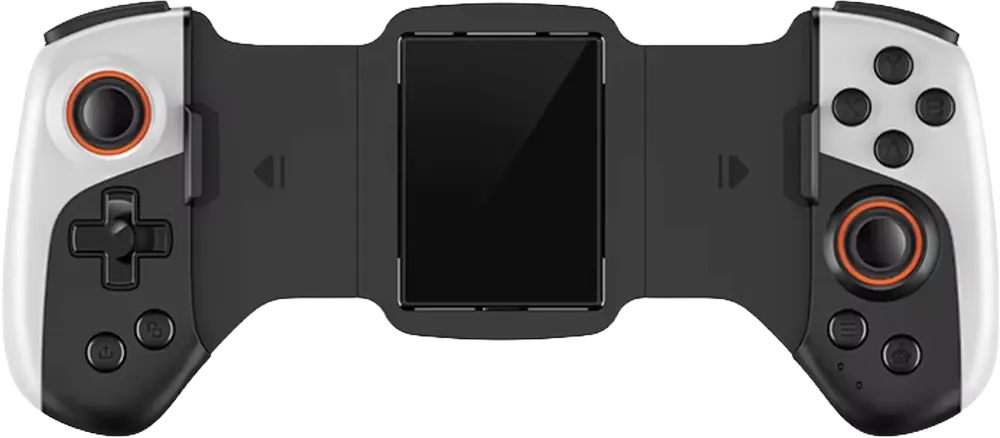 وحدة تحكم ألعاب كول شارك للهواتف الذكية مع مبرد، وحدة تحكم لاسلكية، مزودة بزرين خلفيين قابلين للبرمجة والاهتزاز، وقت تشغيل 10-15 ساعة، أبيض