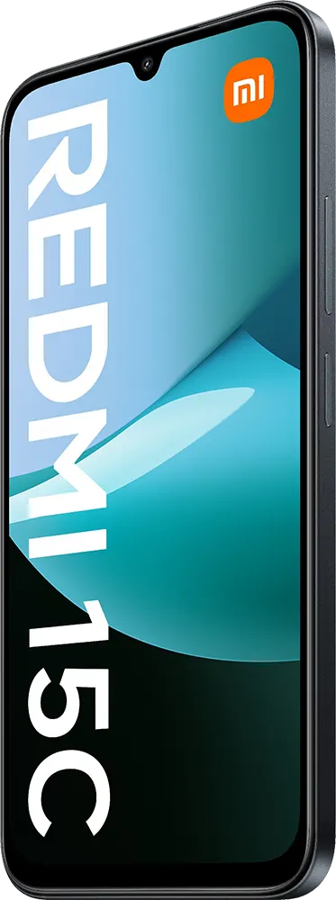 موبايل ريدمي 15C، ثنائي الشريحة، ذاكرة داخلية 256 جيجابايت، رامات 8 جيجابايت، شبكة الجيل الرابع إل تي إي، أسود