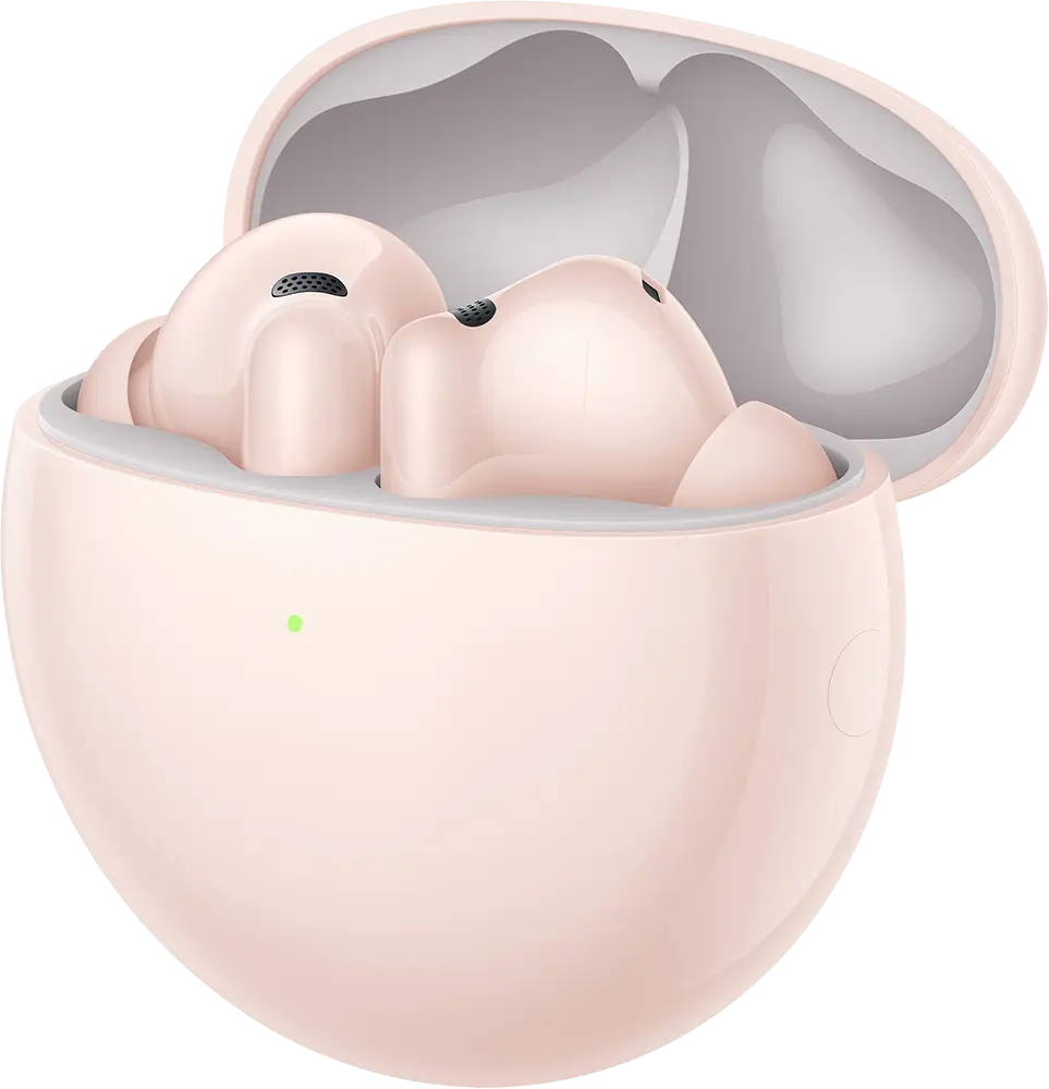 سماعات اذن لاسلكية هواوي 7I، بلوتوث 5.4، تقنية ANC 4.0، مقاومة للماء ip54، بطارية 510 مللي أمبير، وقت تشغيل 35 ساعة، تحكم باللمس، بينك، T0025