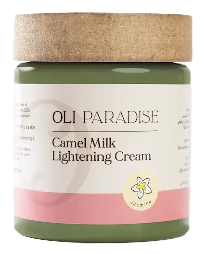 كريم تفتيح البشرة اولي باراديس، كريم حليب الابل بالياسمين، 150 مل