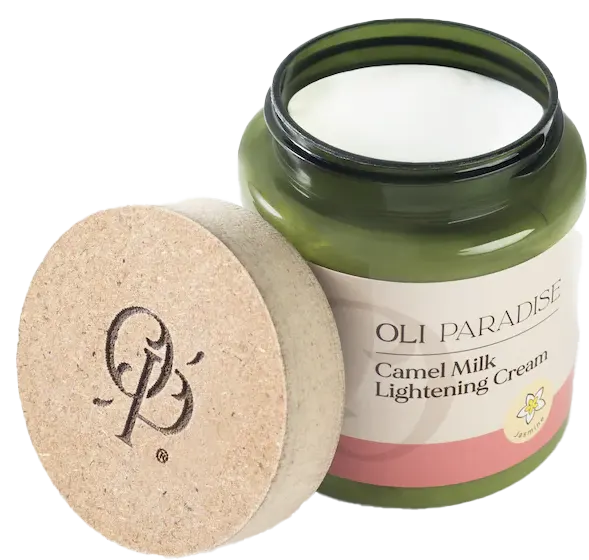 كريم تفتيح البشرة اولي باراديس، كريم حليب الابل بالياسمين، 150 مل