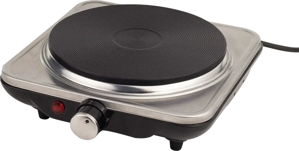 بوتاجاز مسطح فلامنجو، 1 عين، كهرباء، 1000 وات، ستانلس ستيل