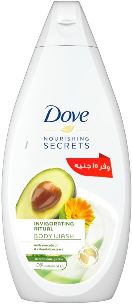 سائل استحمام بخلاصة الافوكادو من دوف، 500 ملل