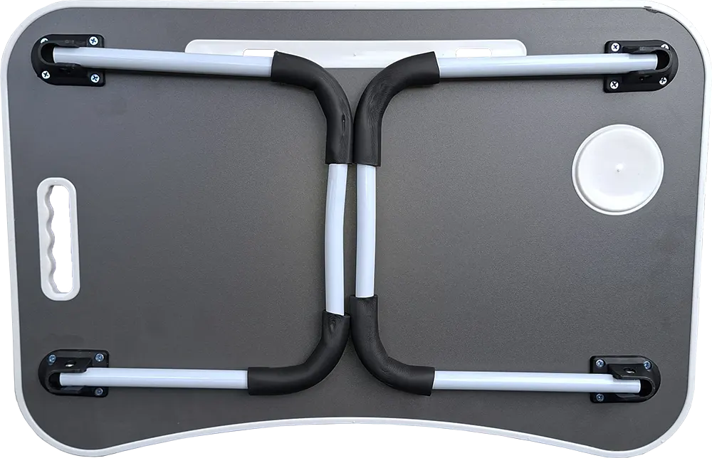 ترابيزة لابتوب محمولة للأطفال، قابلة للطي مع حامل أكواب وفتحة للتابلت، مناسبة للرسم والكتابة والقراءة، خفيفة الوزن، أشكال ديزني متعددة